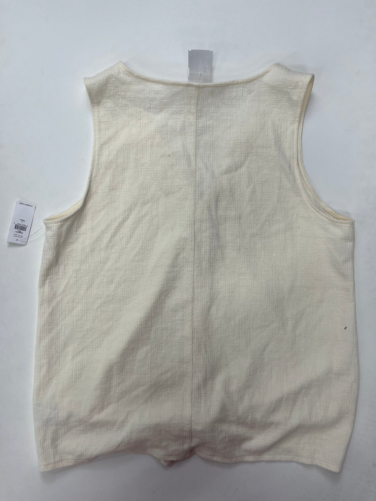 Cream Tank Top Old Navy O, Size L