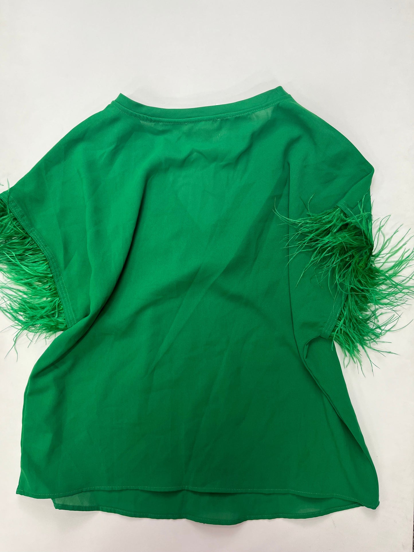 Green Top Short Sleeve Ee Some NWT, Size S