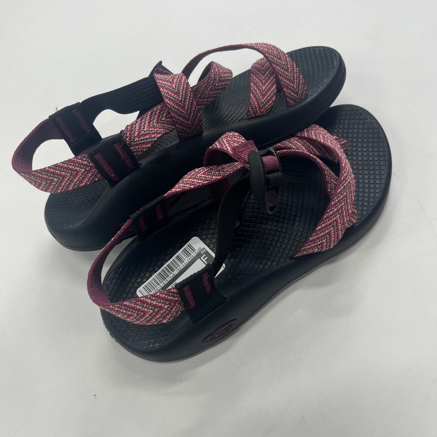 Multi-colored Sandals Flats Chacos, Size 9