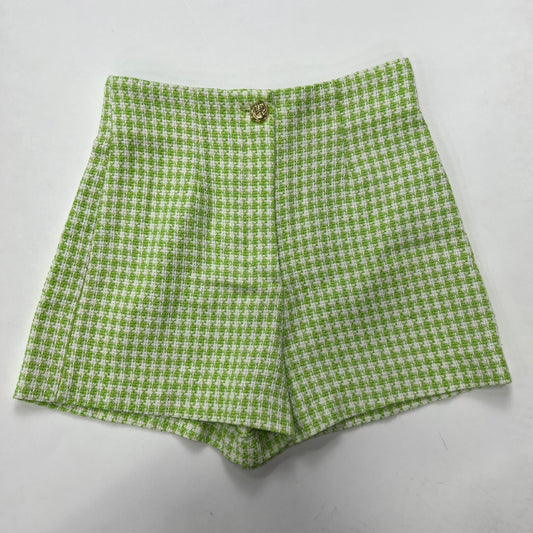 Green Shorts Zara NWT, Size S