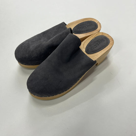 Grey Shoes Heels Block Rag & Company, Size 10