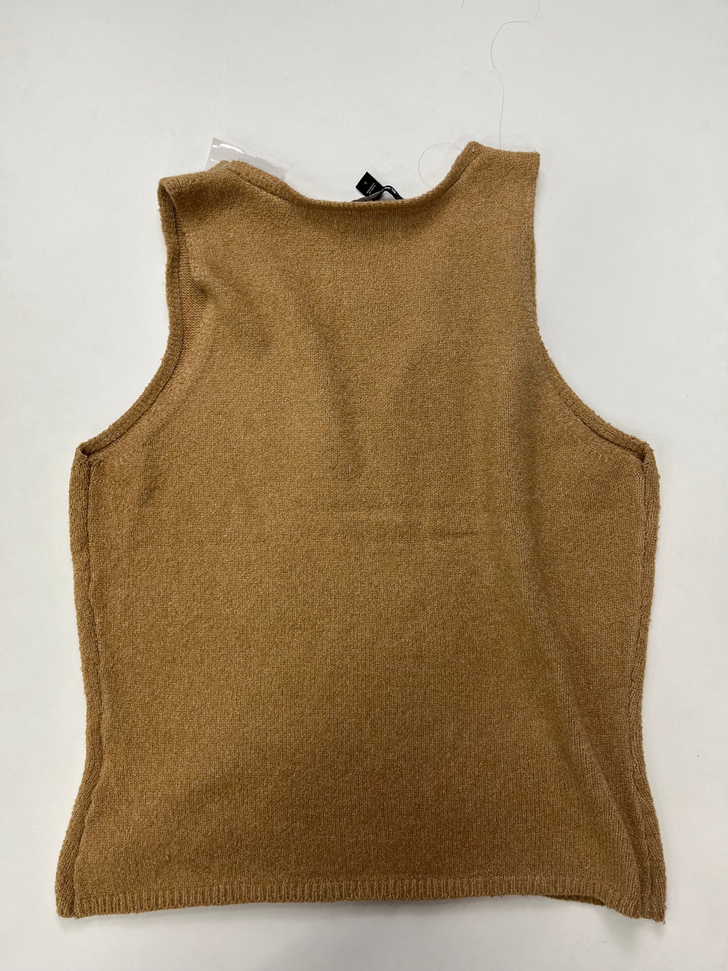 Brown Sweater Short Sleeve Express, Size L