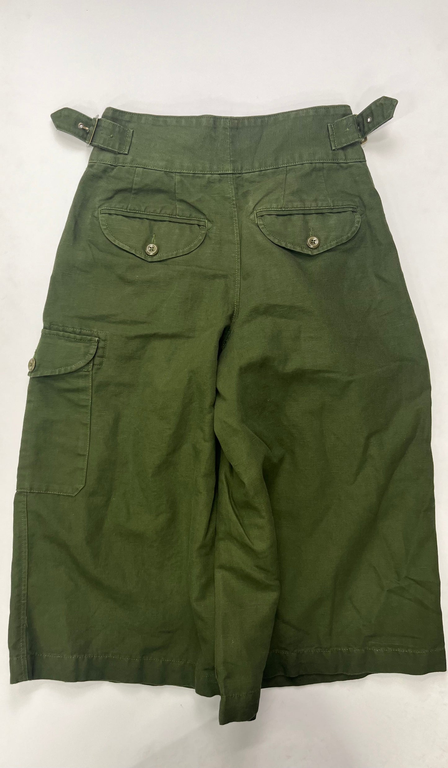 Green Pants Cropped Banana Republic O, Size 0