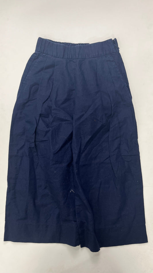 Navy Pants Cropped Gap O, Size 0
