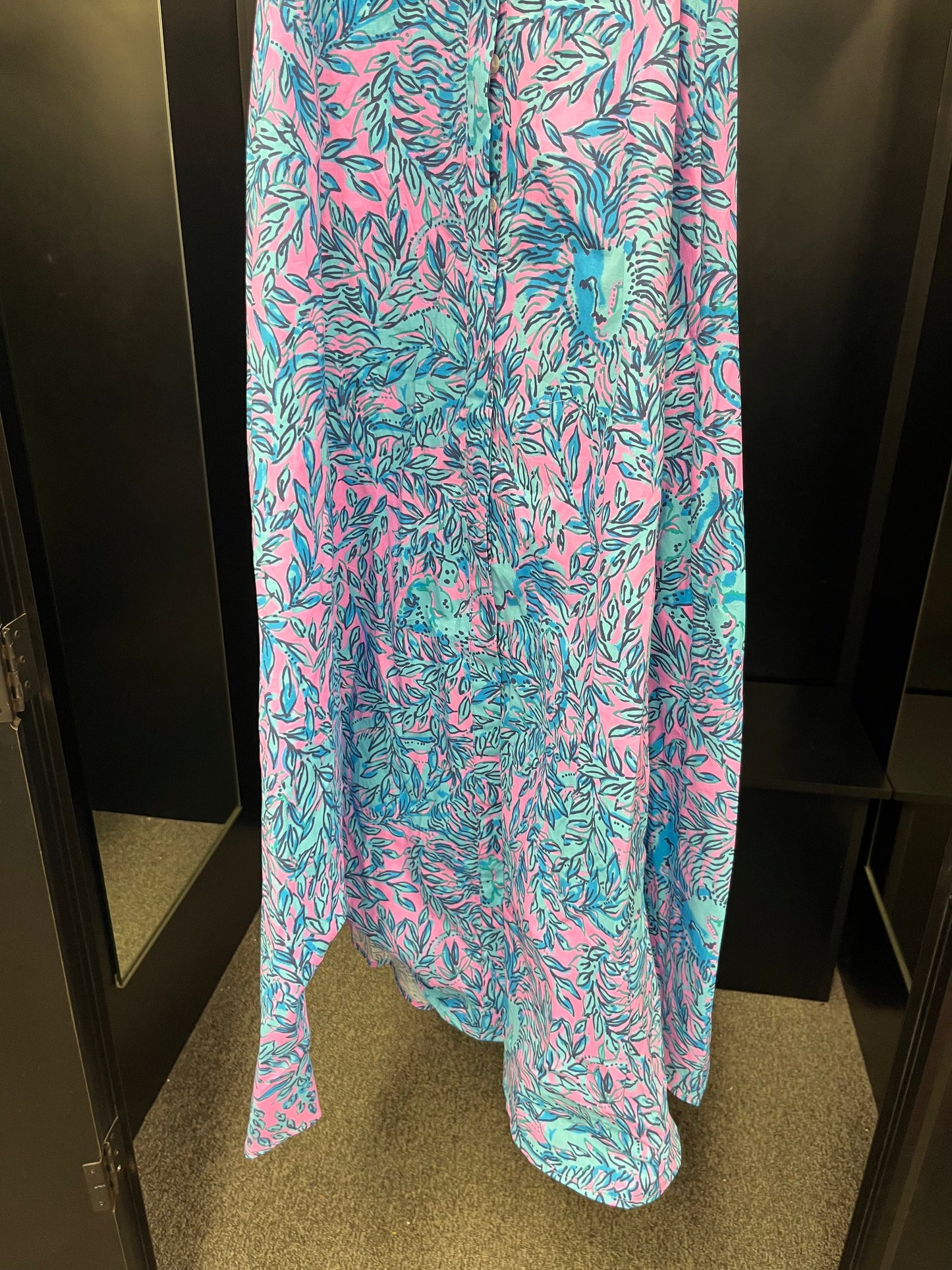 Turquoise Dress Party Long Lilly Pulitzer NWT, Size S