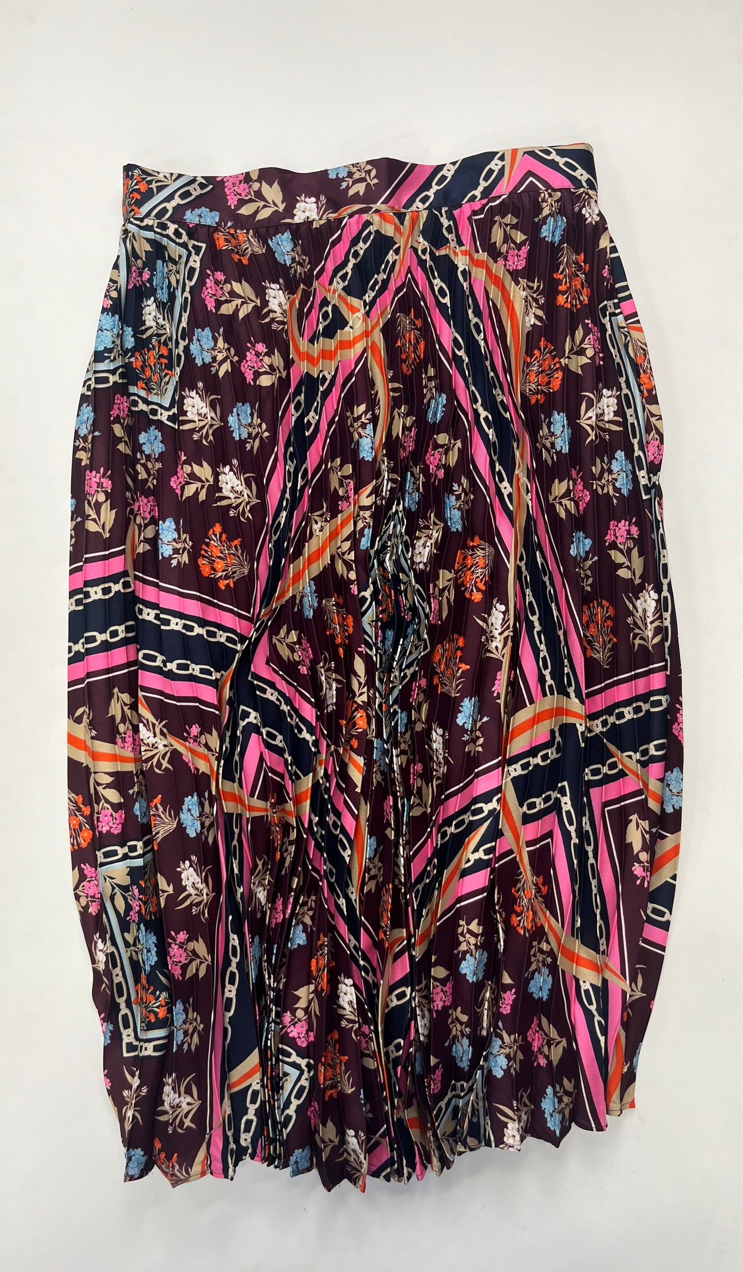 Multi-colored Skirt Midi Ann Taylor, Size 4