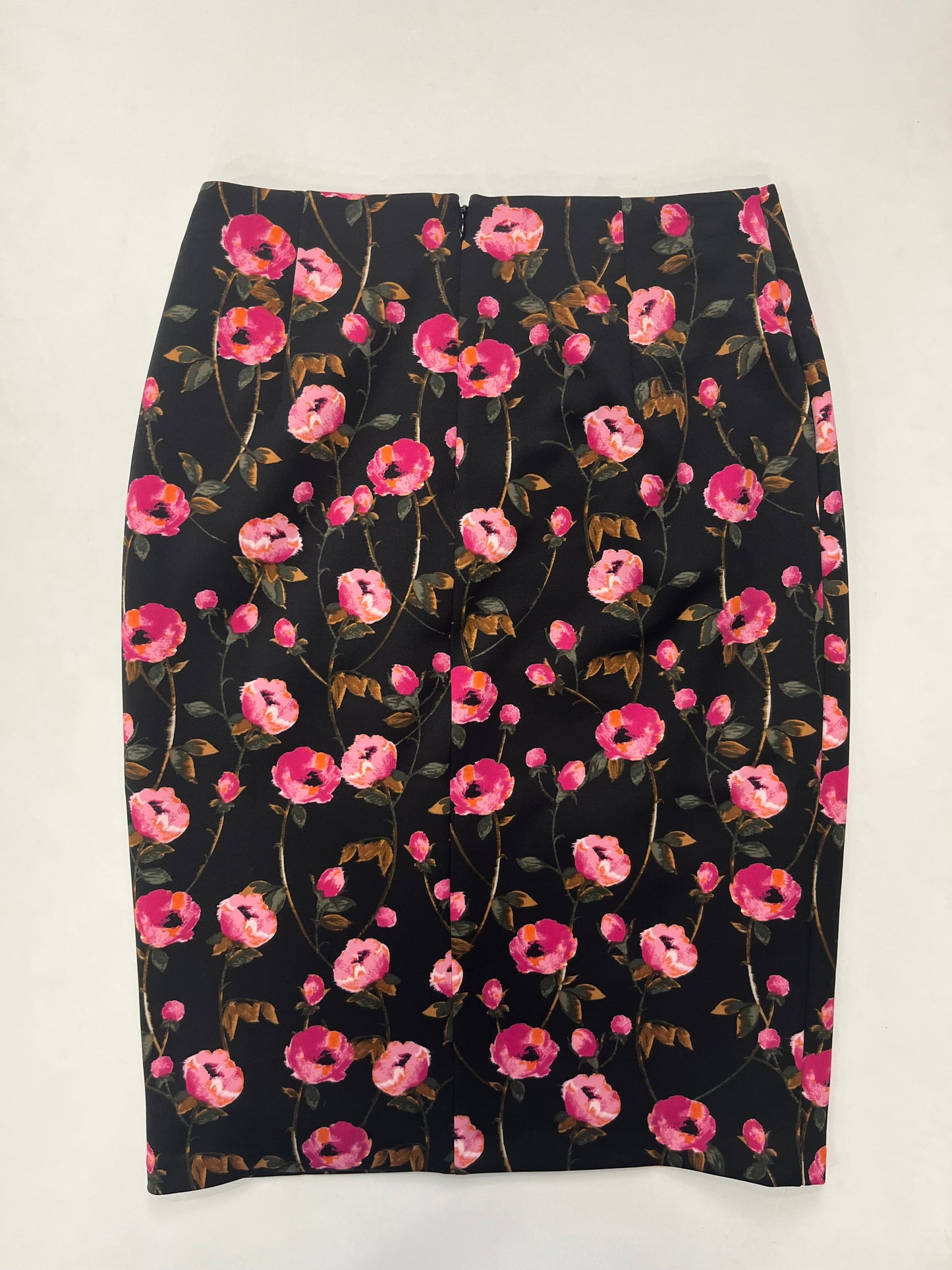 Floral Skirt Midi White House Black Market O, Size 4