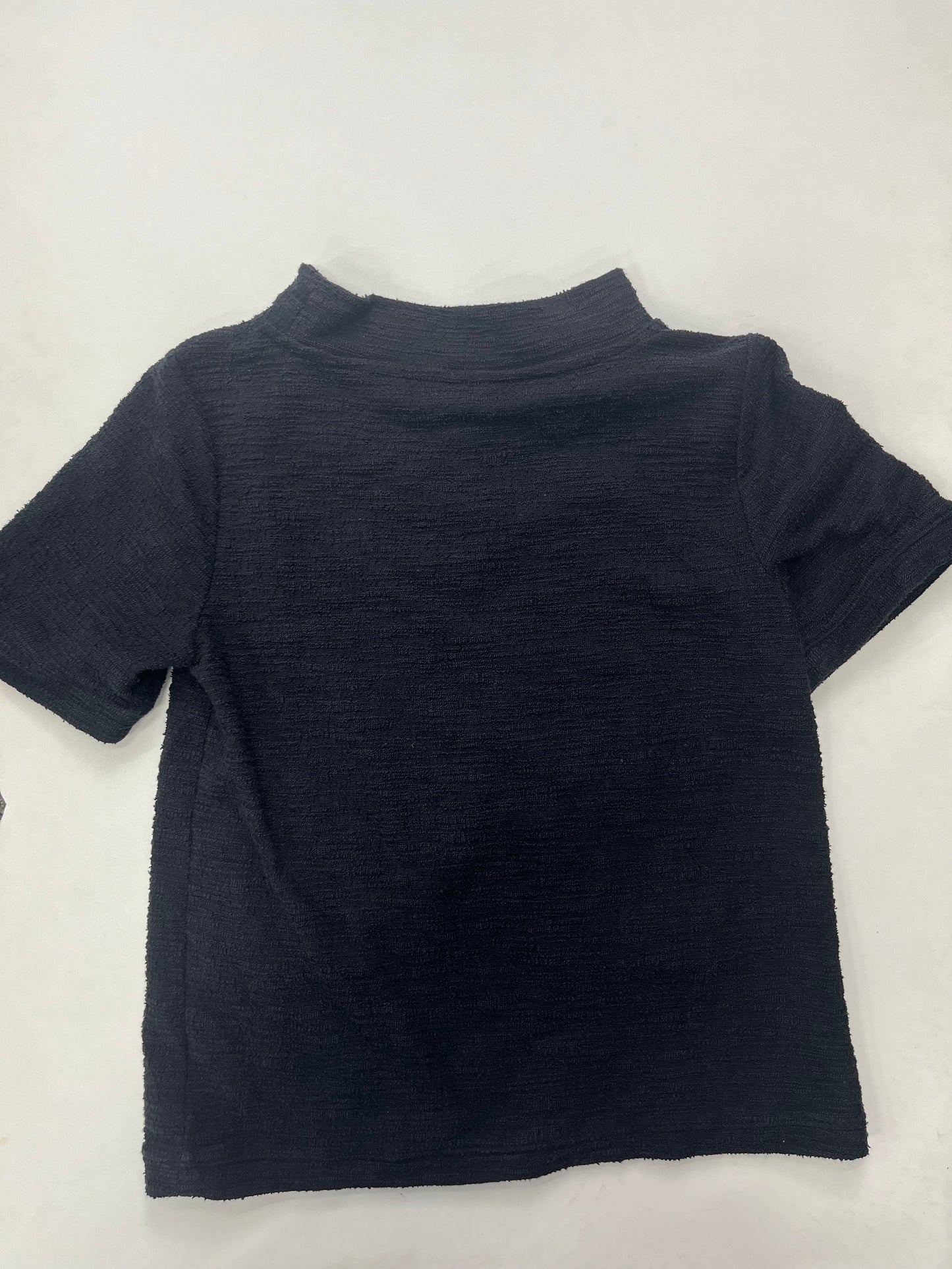 Black Top Short Sleeve Ann Taylor, Size Xs