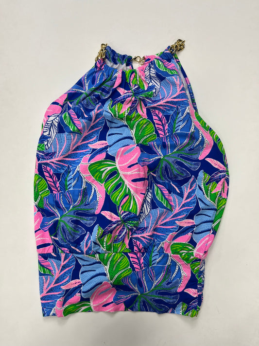 Multi-colored Blouse Sleeveless Lilly Pulitzer NWT, Size Xs