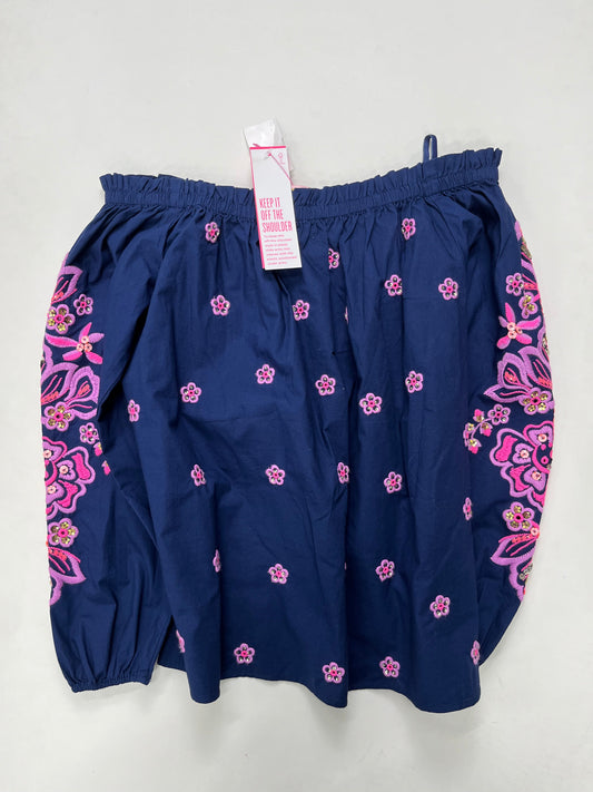 Navy Top Long Sleeve Lilly Pulitzer NWT, Size Xs