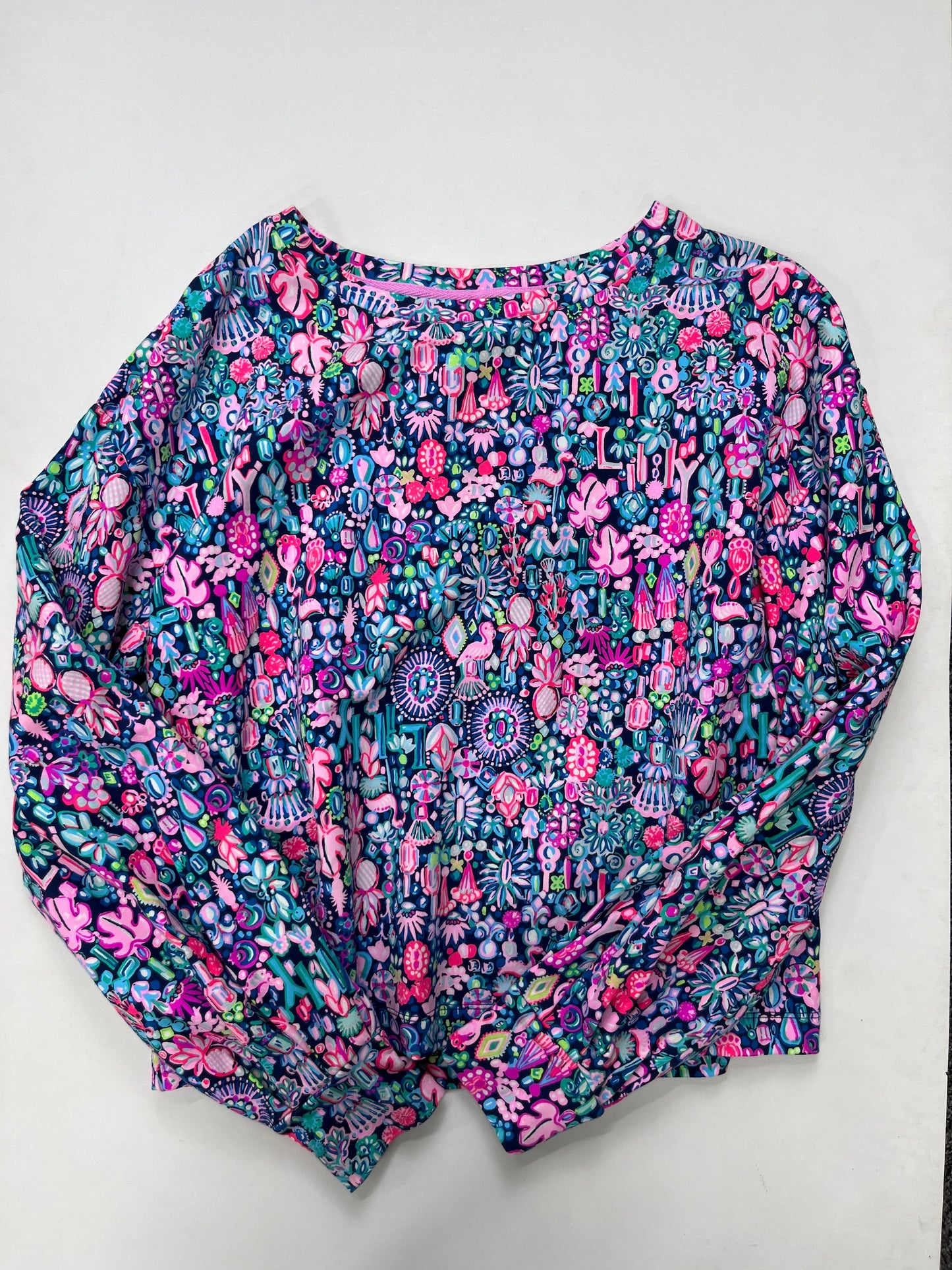 Multi-colored Top Long Sleeve Lilly Pulitzer NWT, Size S