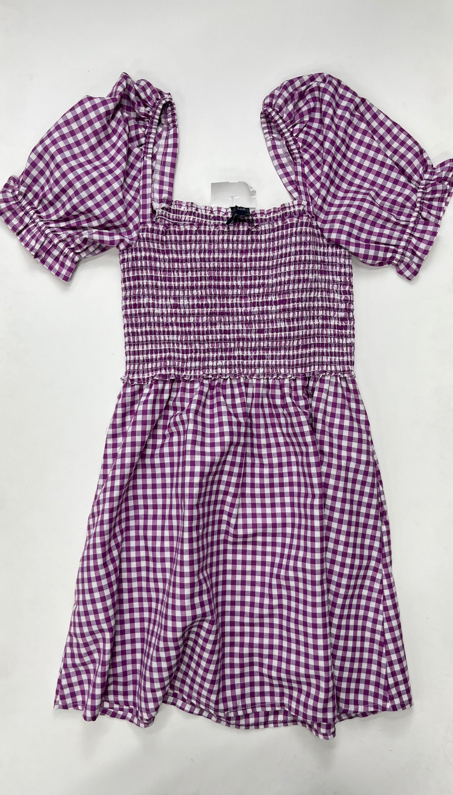 Checked Dress Casual Short French Connection, Size S