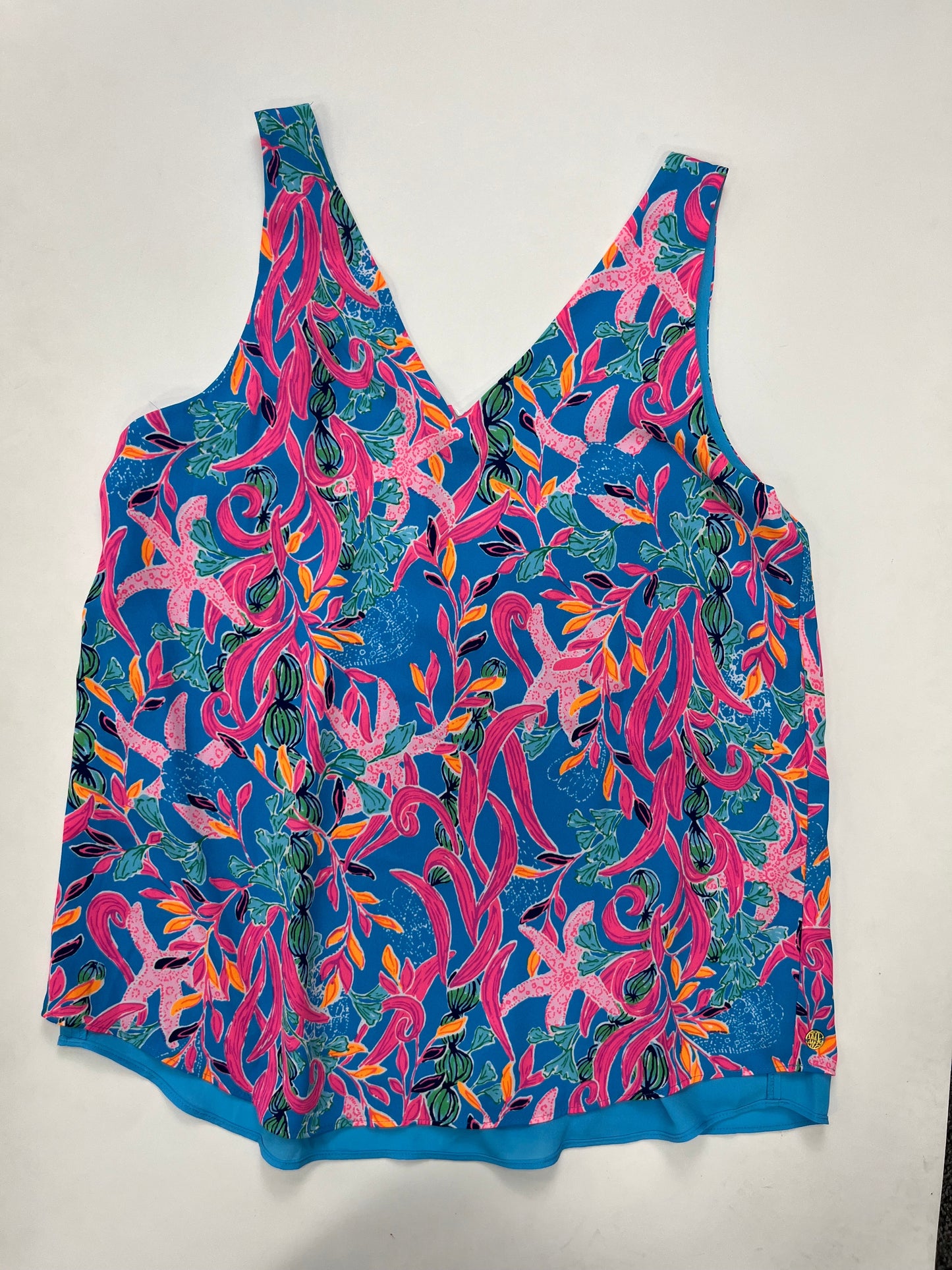 Multi-colored Blouse Sleeveless Lilly Pulitzer NWT, Size Xs