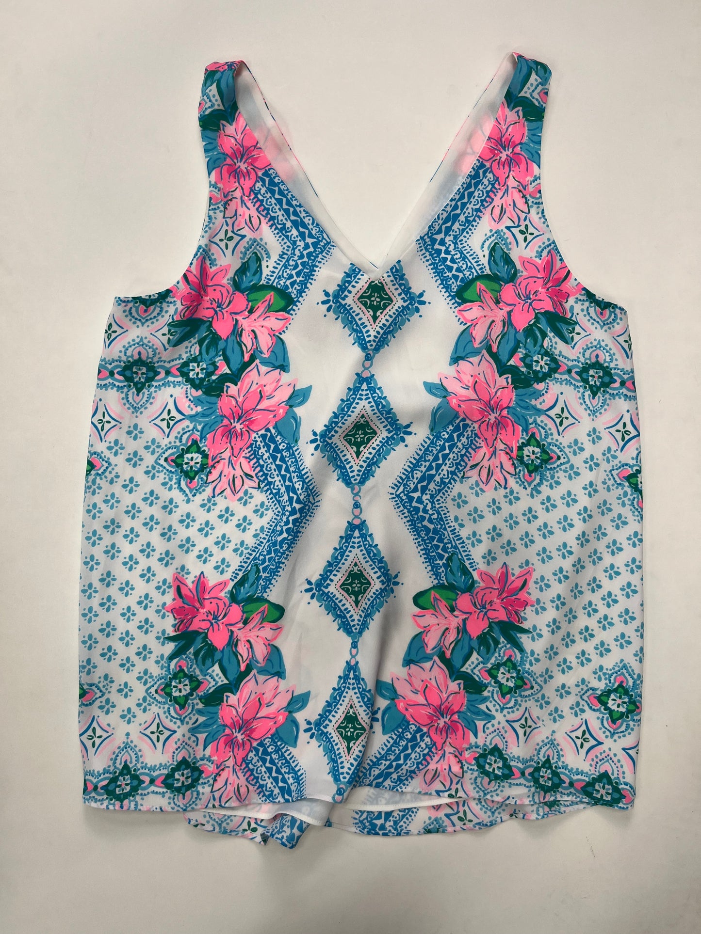 Multi-colored Blouse Sleeveless Lilly Pulitzer, Size Xs