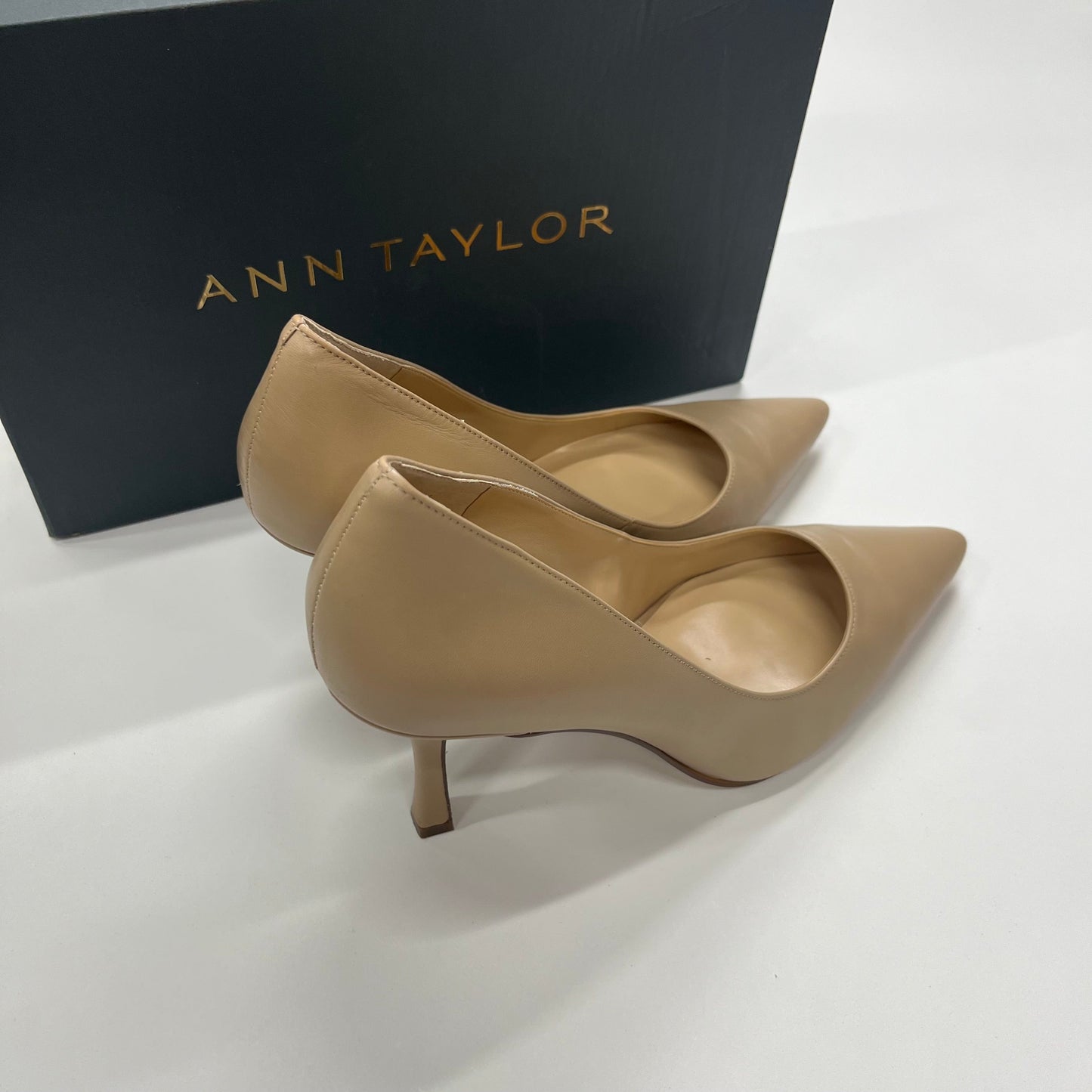 Beige Shoes Heels D Orsay Ann Taylor, Size 9.5