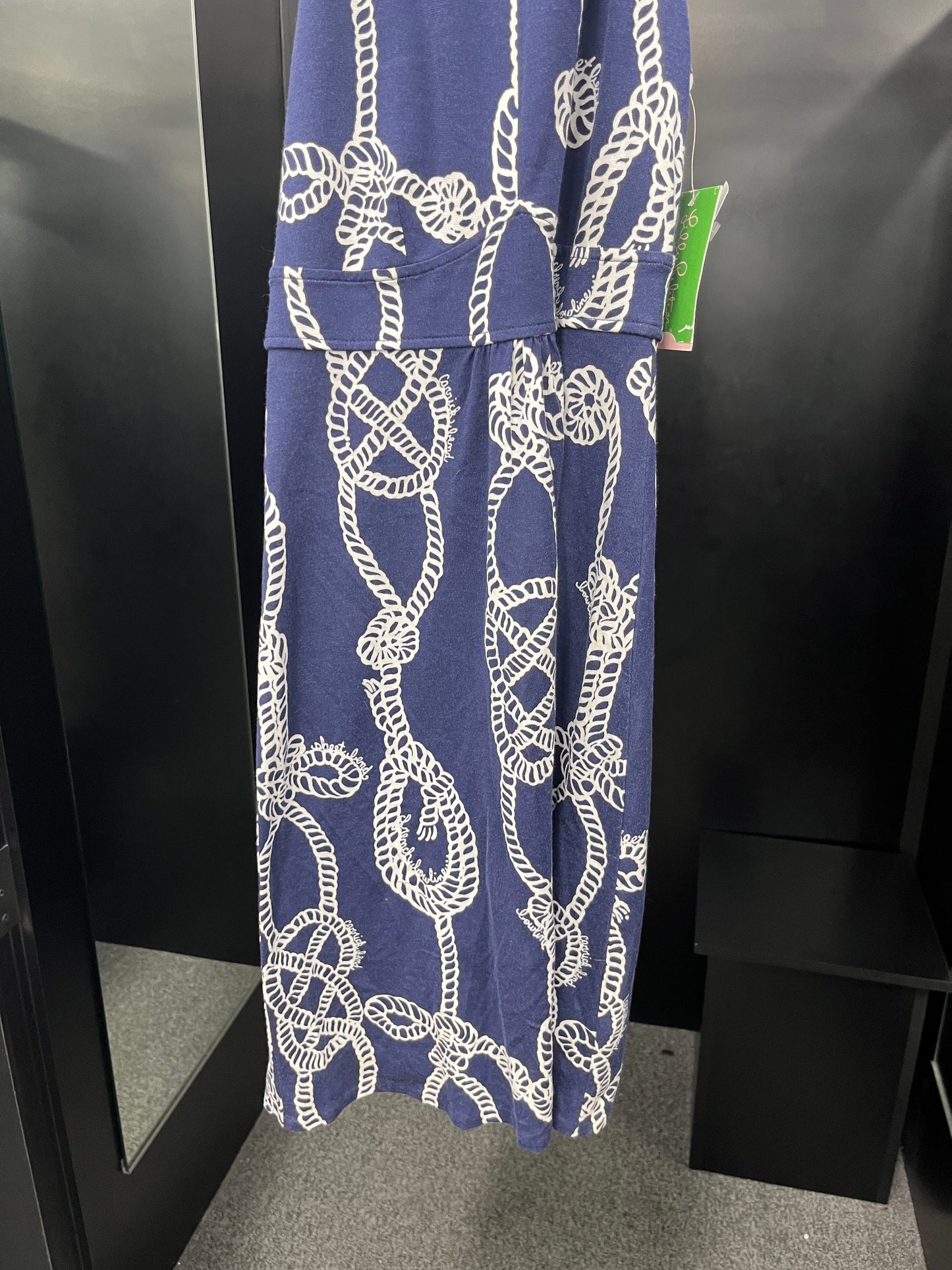 Blue Dress Casual Midi Lilly Pulitzer NWTSize Xs