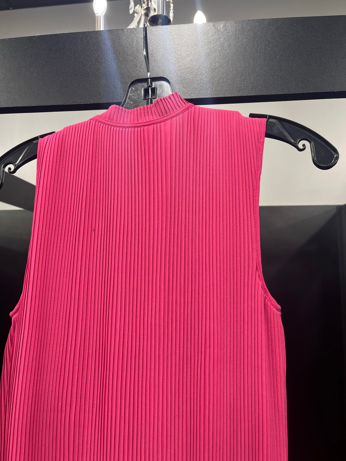 Pink Dress Party Midi Dkny, Size S