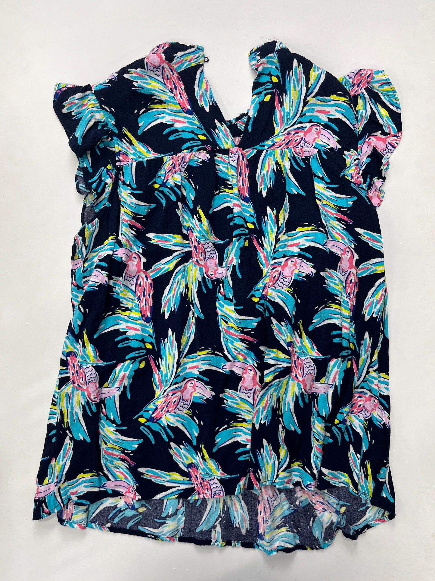 Floral Top Sleeveless Crown And Ivy, Size L