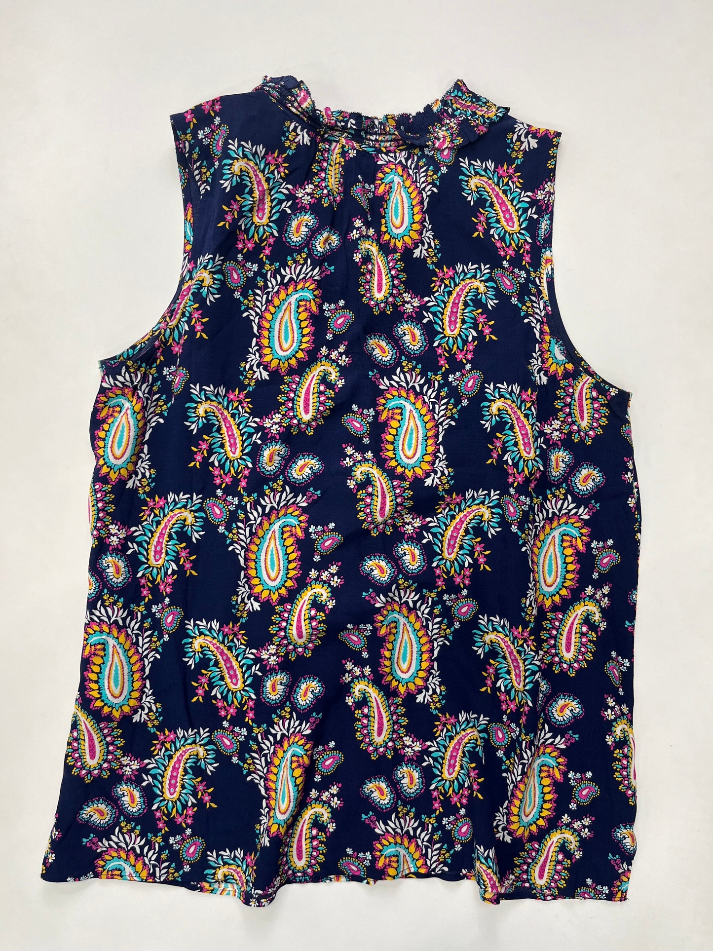 Floral Blouse Sleeveless Talbots, Size M