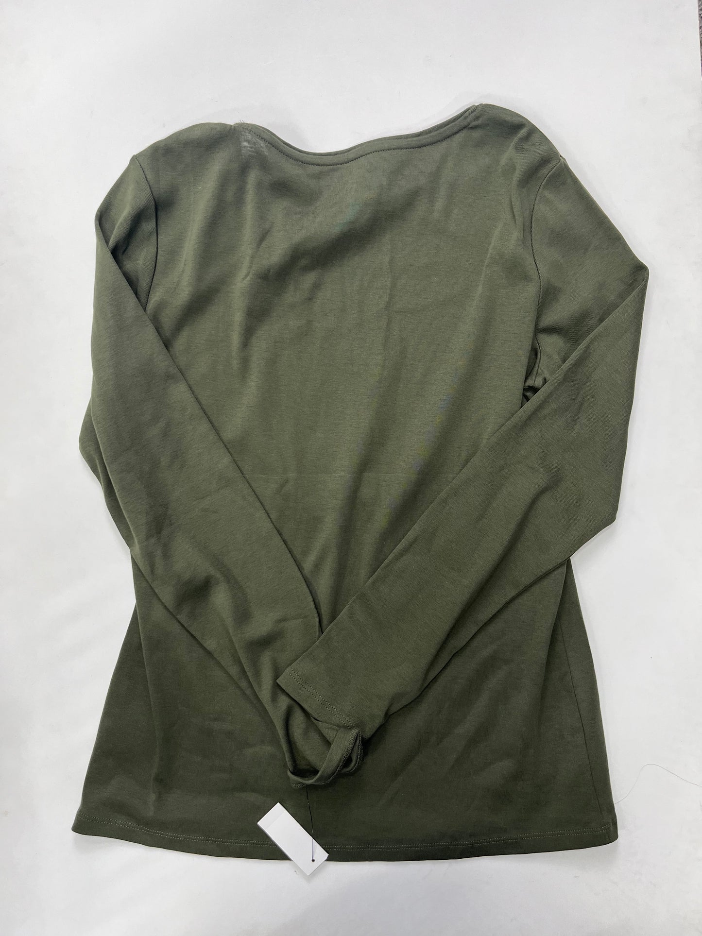 Green Top Long Sleeve Talbots NWT, Size M