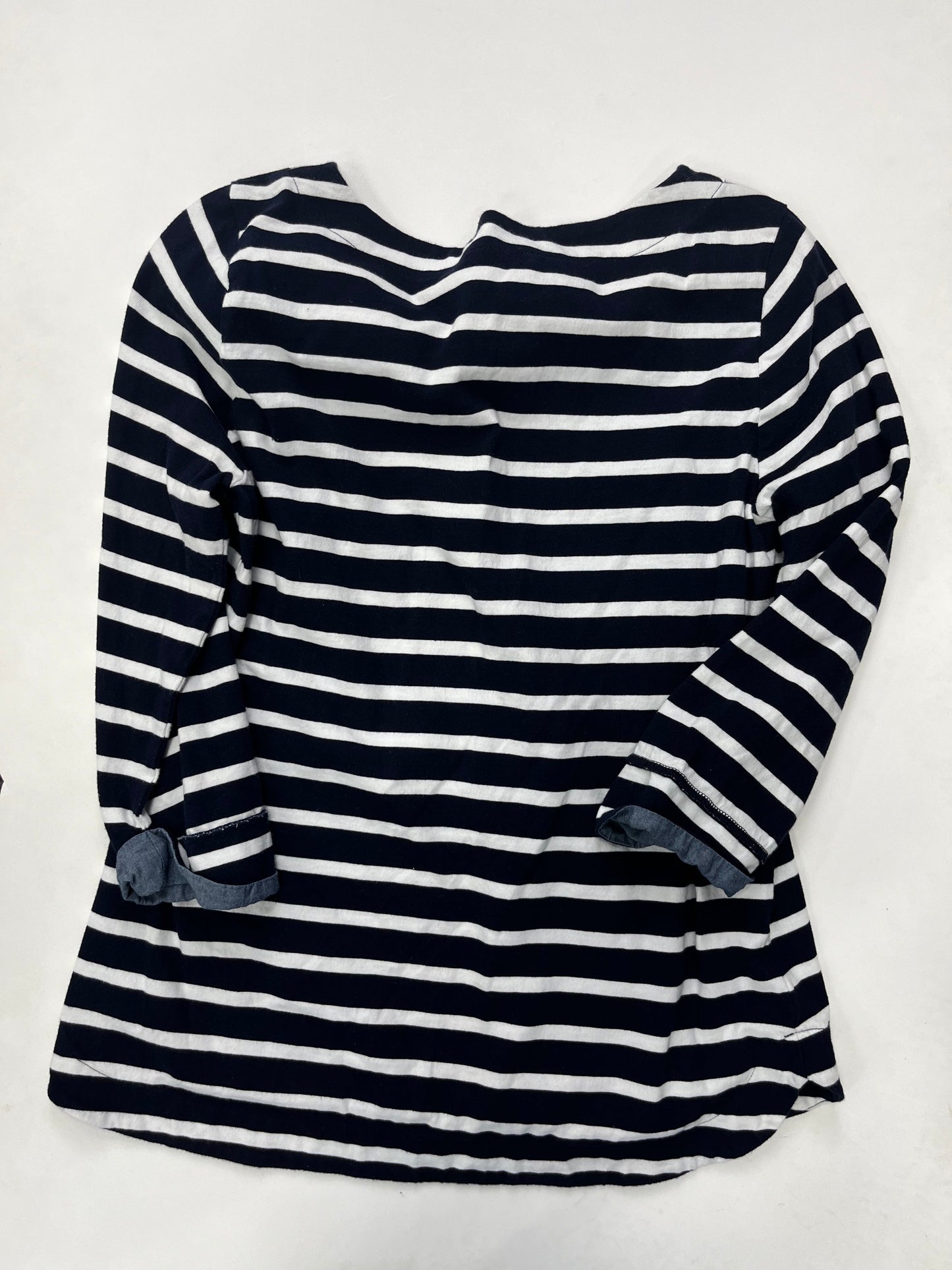 Striped Top Long Sleeve Talbots O, Size M
