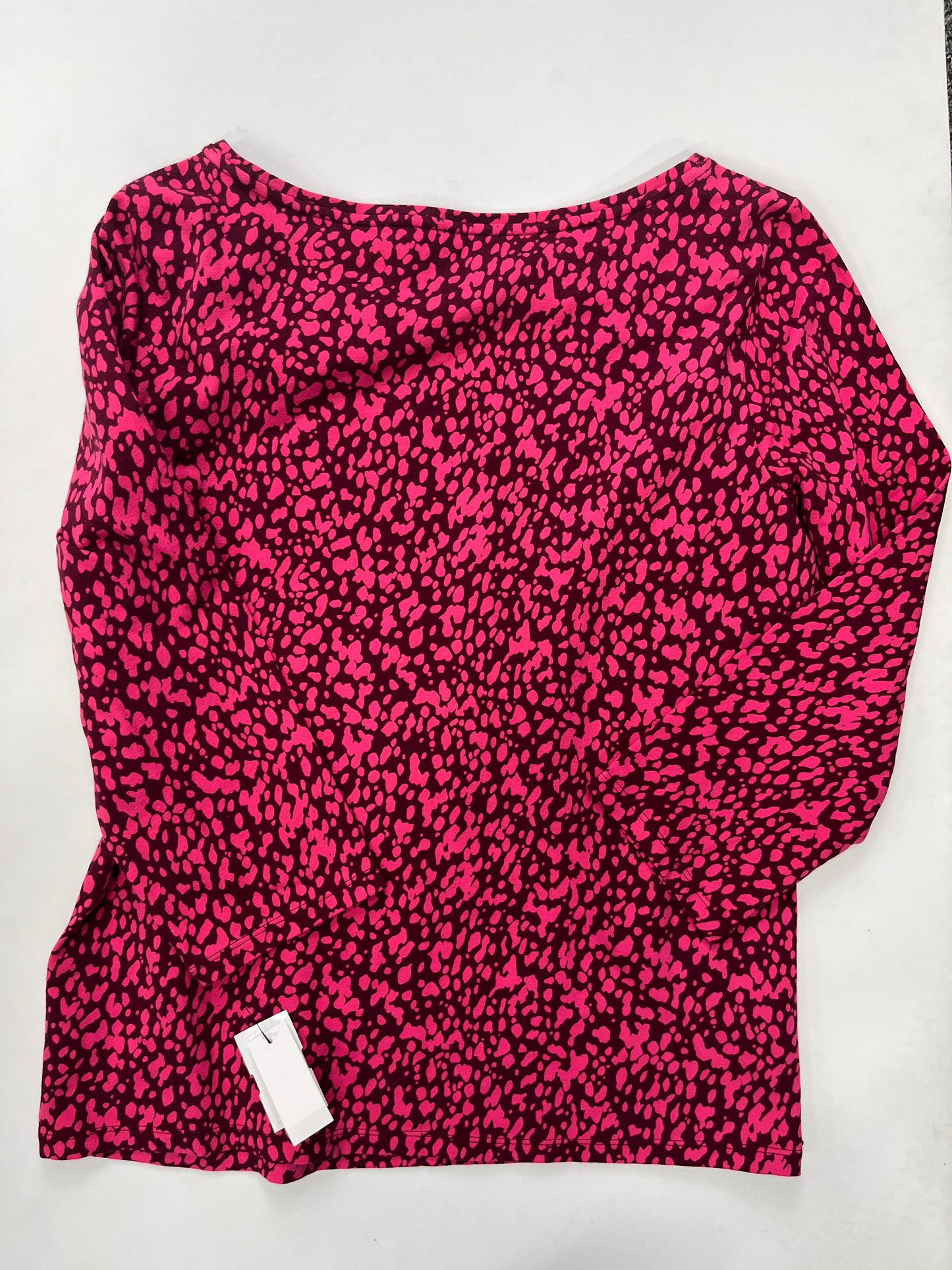 Pink Top Long Sleeve Talbots NWT, Size M