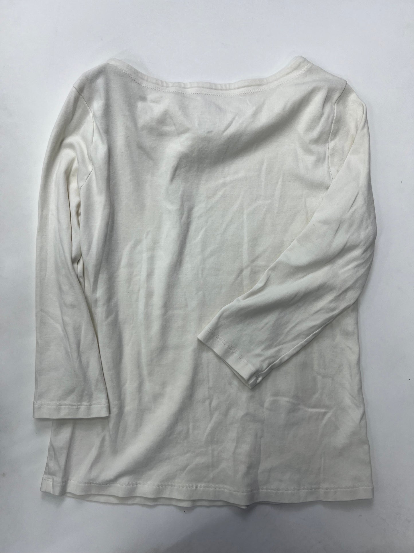 Cream Top Long Sleeve Chicos, Size M