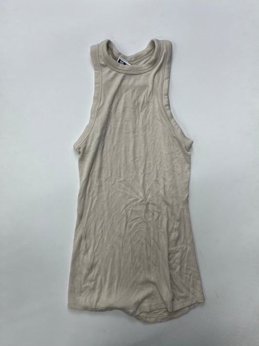 Cream Athletic Tank Top Lululemon, Size Xs