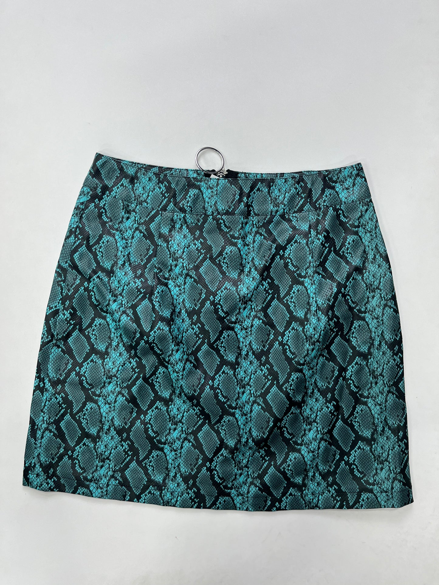 Animal Print Skirt Mini & Short Tiger Mist, Size 8