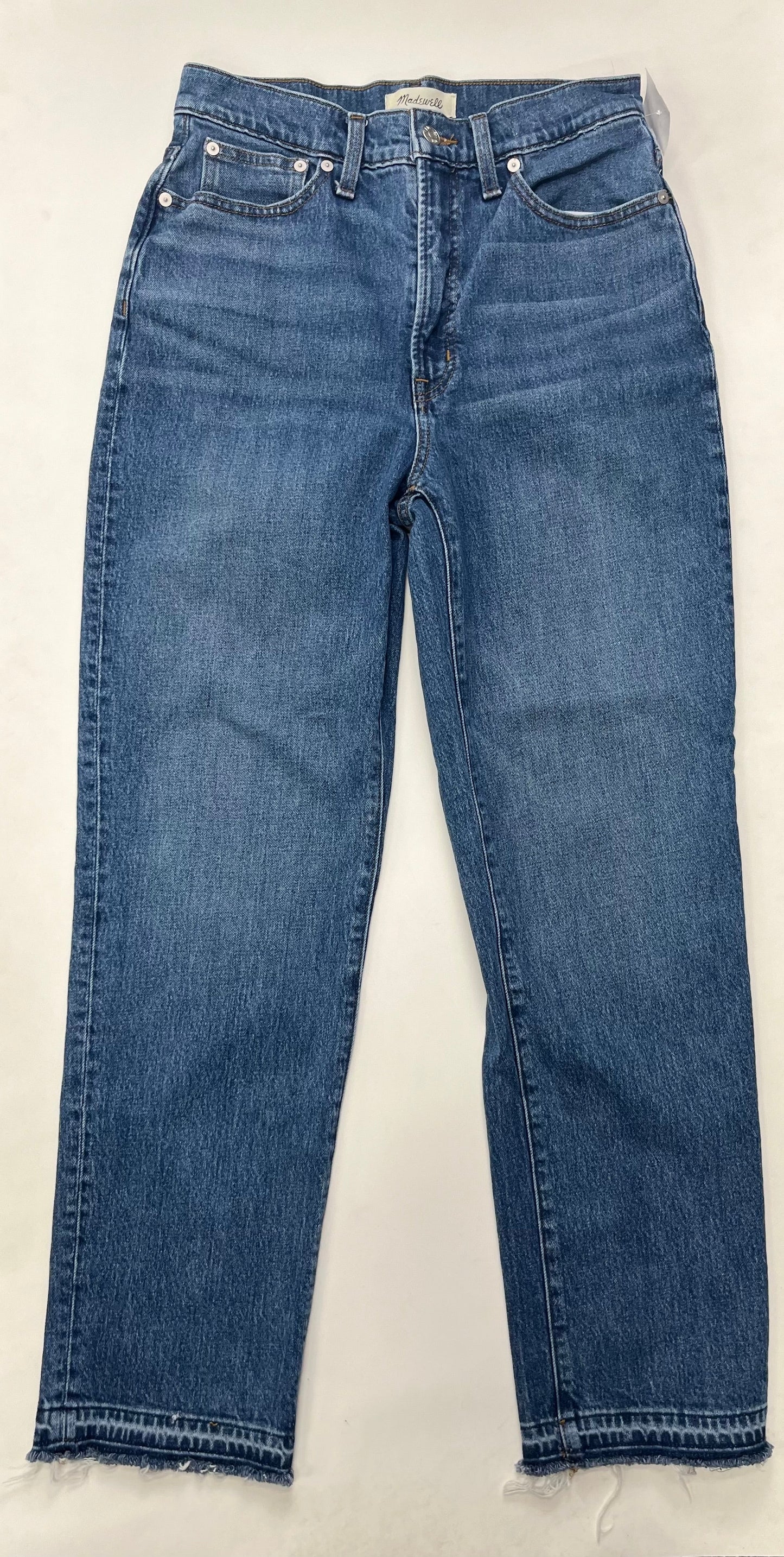 Denim Jeans Straight Madewell, Size 4