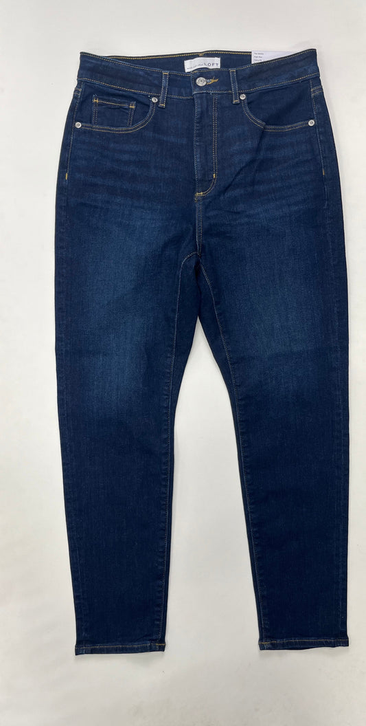 Denim Jeans Straight Loft NWT, Size 8