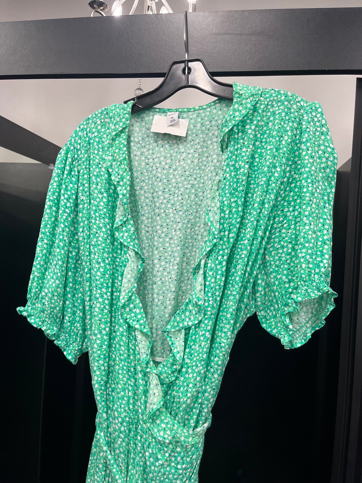 Green Dress Work Old Navy, Size 2x