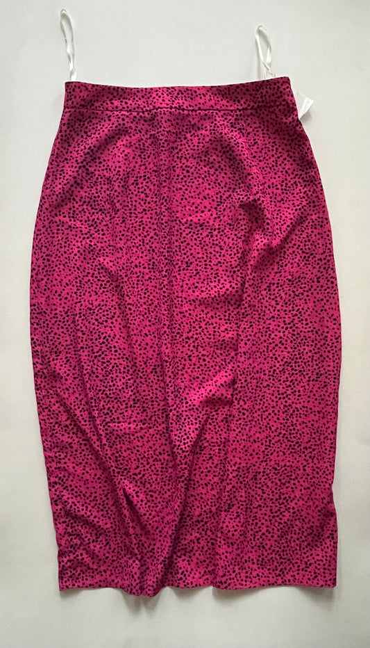 Pinkblack Skirt Designer Pink Martina, Size M