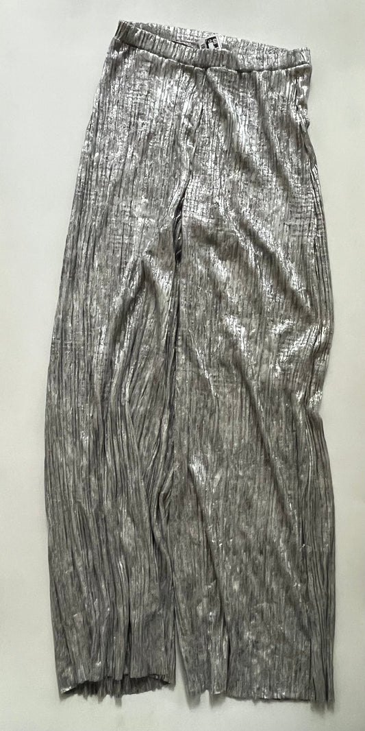 Silver Pants Palazzo Elevenses, Size S