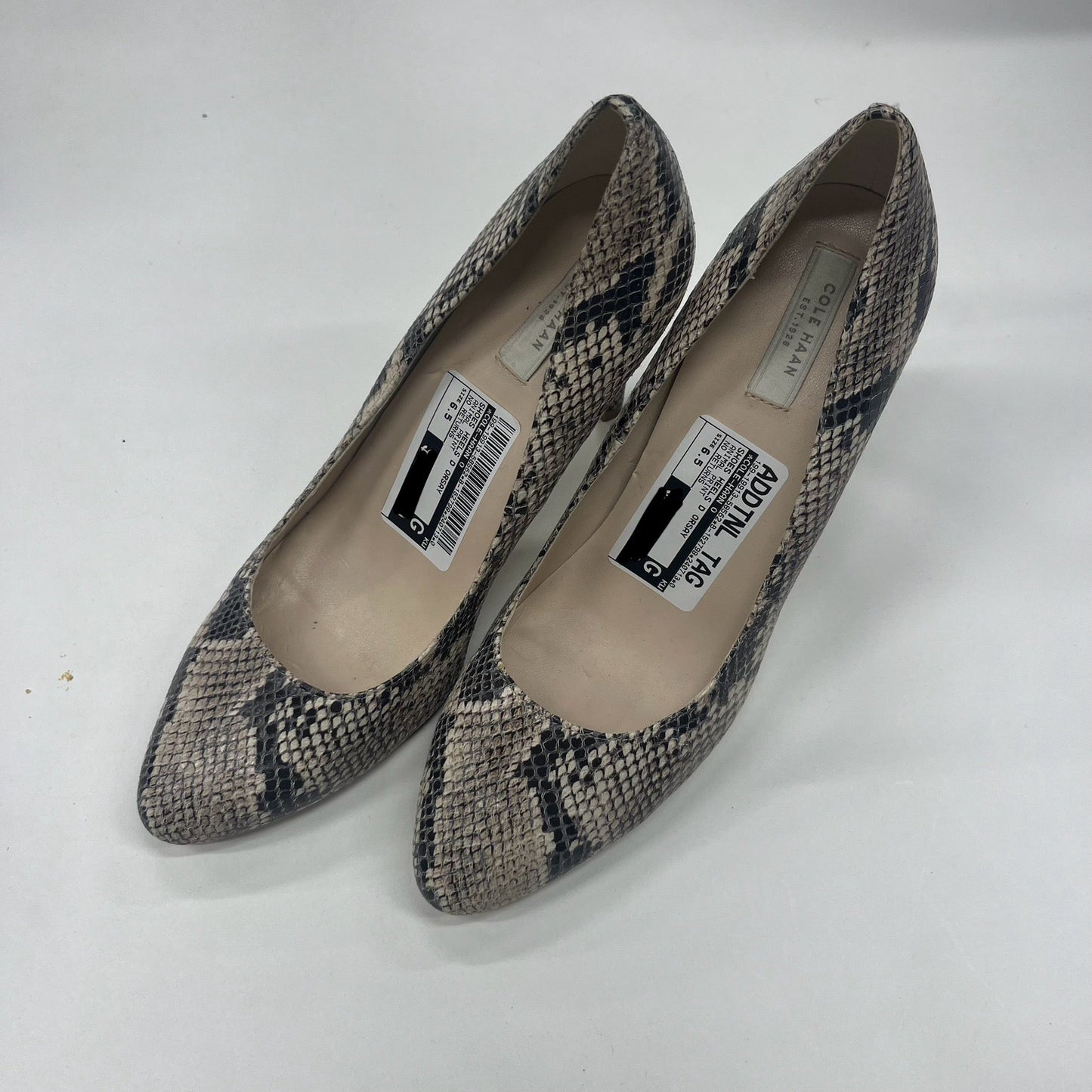 Animal Print Shoes Heels D Orsay Cole-haan O, Size 6.5