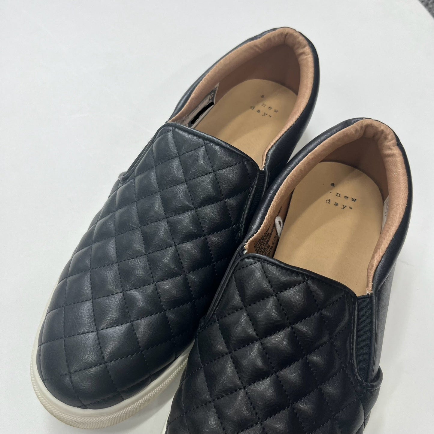 Black Shoes Flats Loafer Oxford A New Day, Size 11
