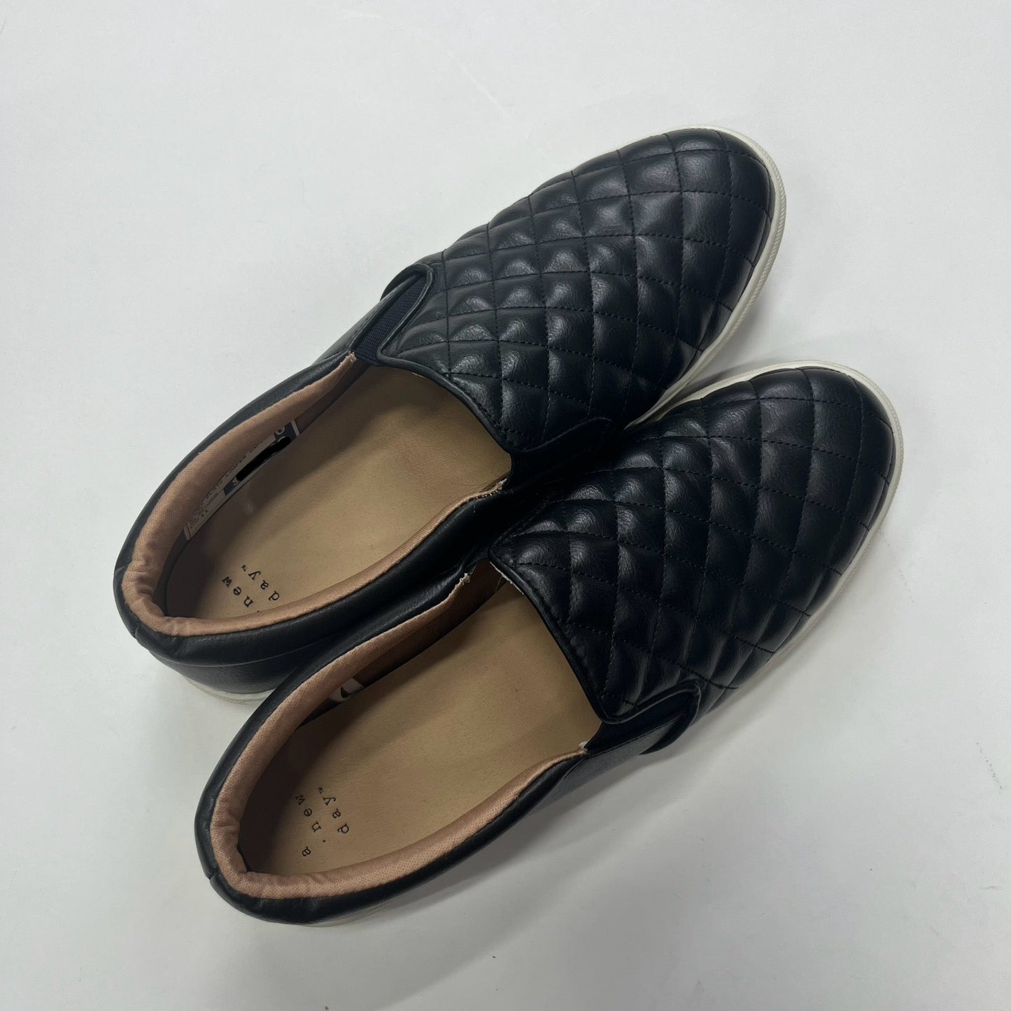 Black Shoes Flats Loafer Oxford A New Day, Size 11