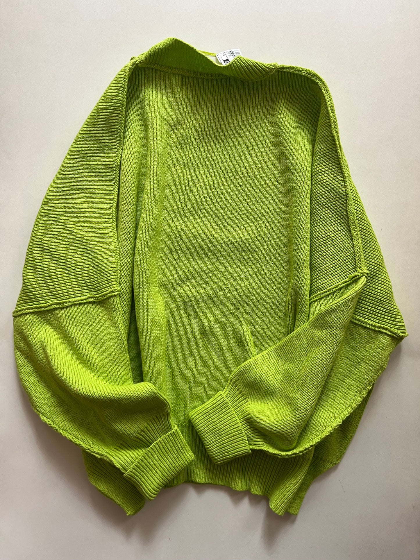 Lime Green Sweater White Birch, Size S