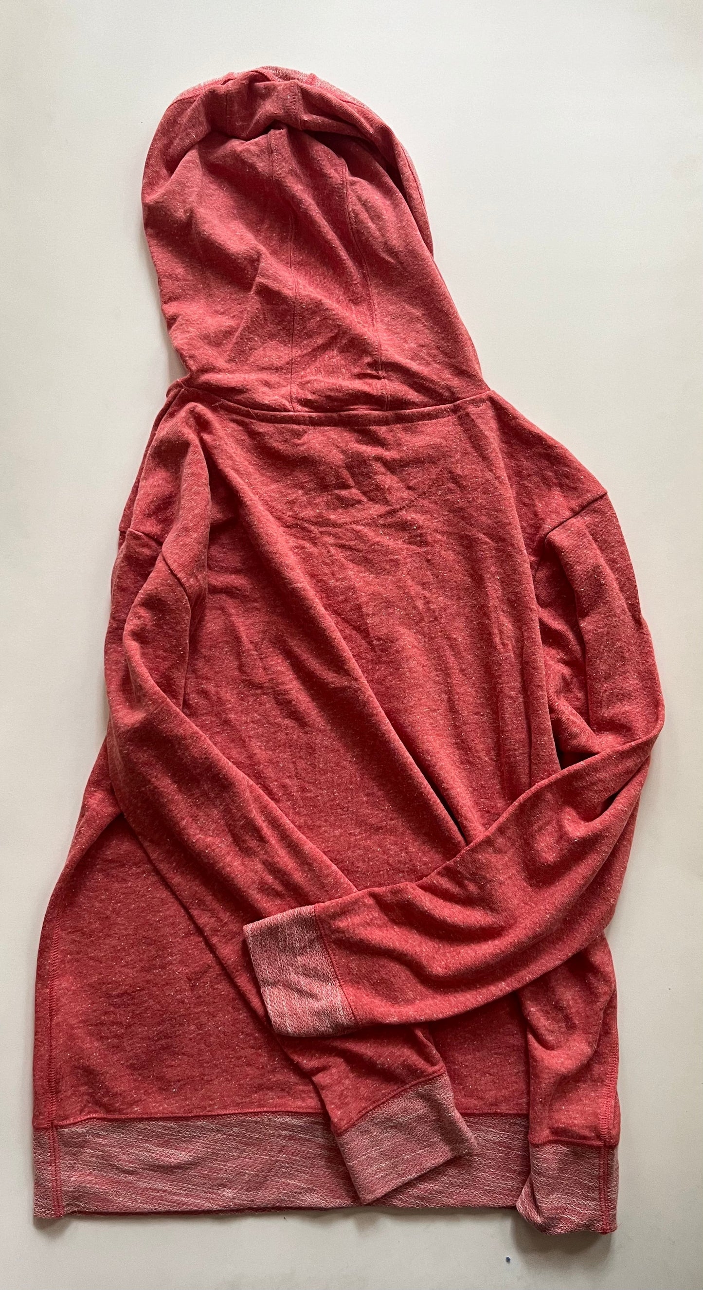 Red Sweatshirt Hoodie Clothes Mentor, Size M