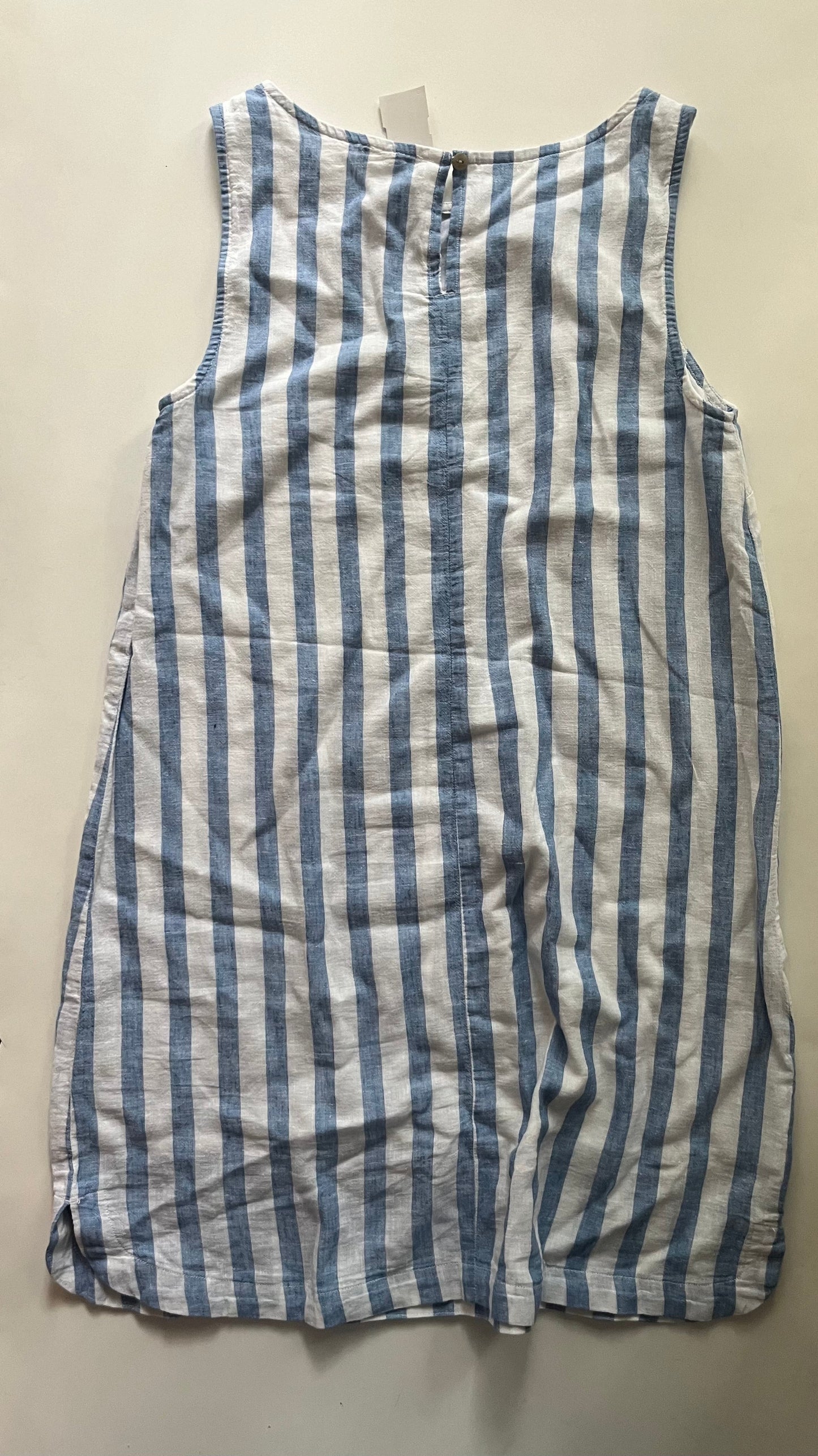 Striped Dress Casual Midi Beachlunchlounge, Size M