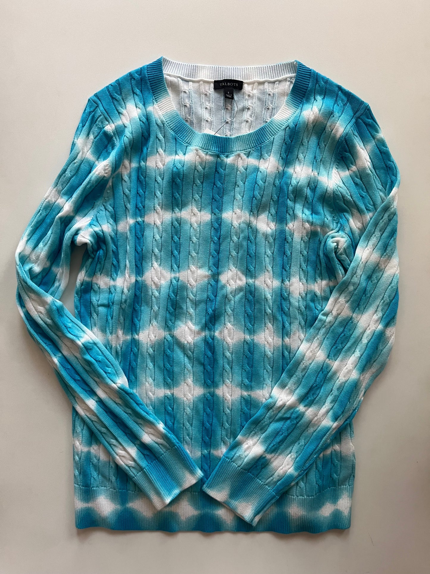 Turquoise Sweater Talbots, Size S