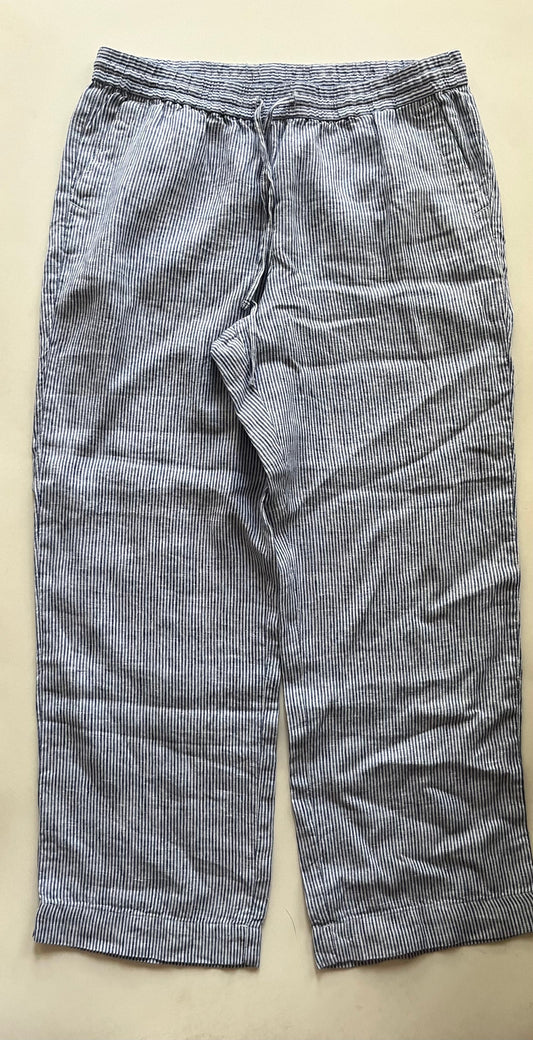 Linen Pants Palazzo Talbots, Size 12petite