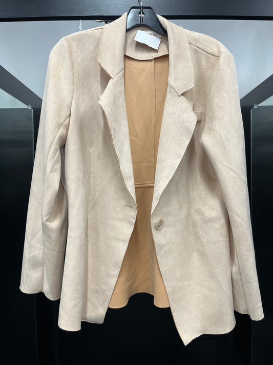 Beige Blazer Solitaire, Size L