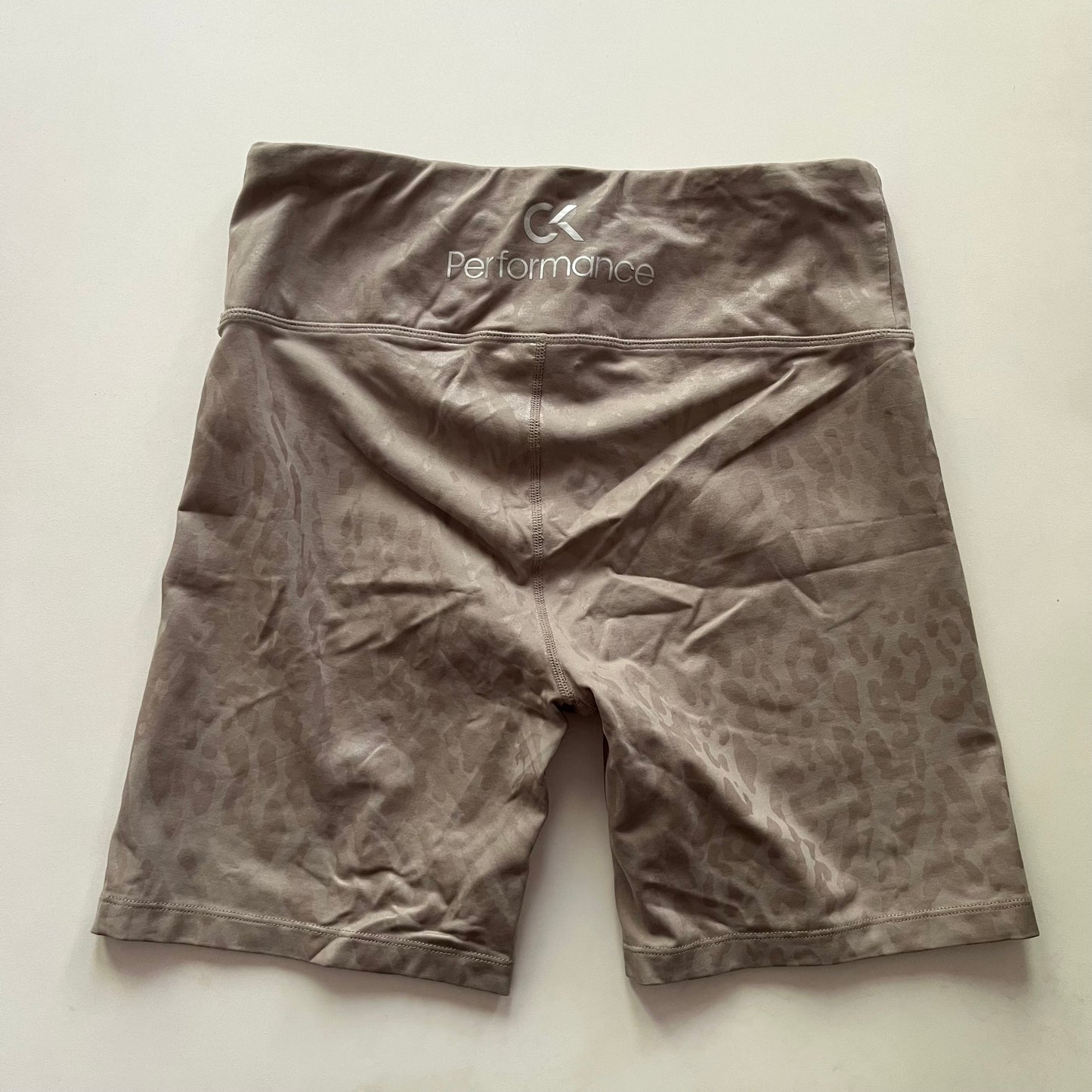 Athletic Shorts By Calvin Klein In Animal Print, Size: M