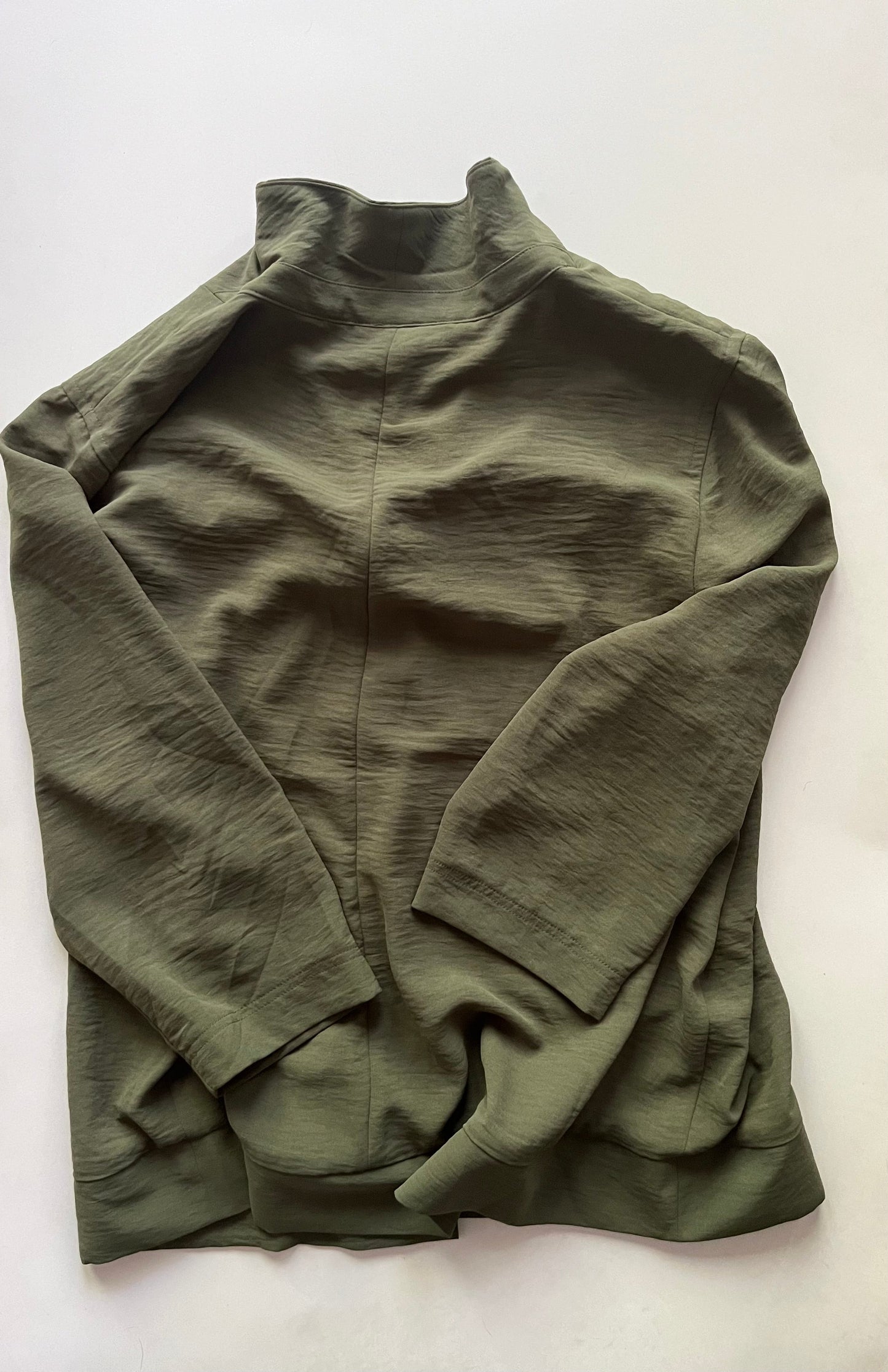 Blazer By New York Clothing In Olive, Size: 2x