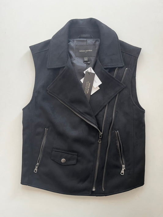 Vest Other By Banana Republic In Black, Size: Xxs