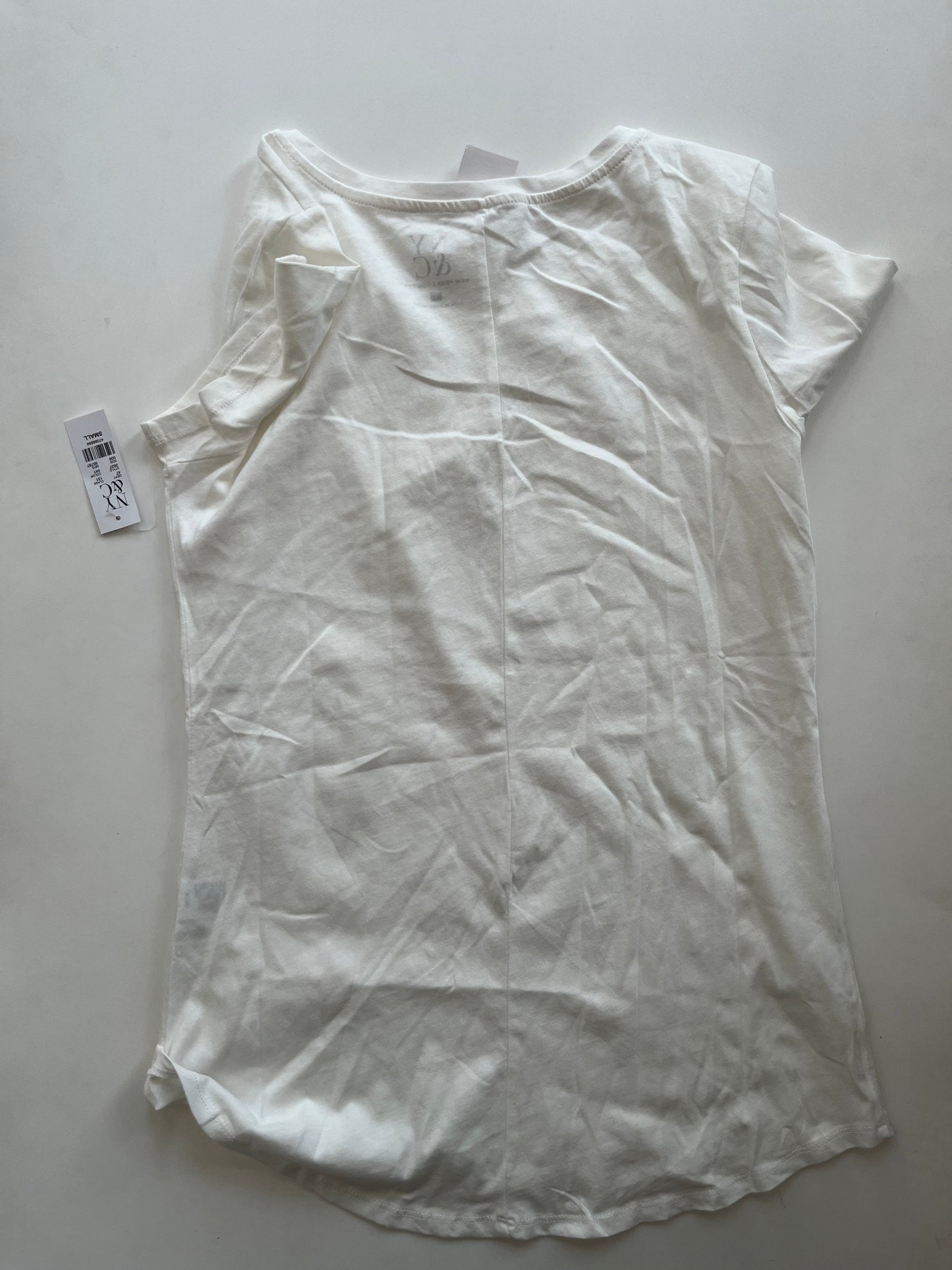 Top Short Sleeve By New York And Co O In White, Size: S