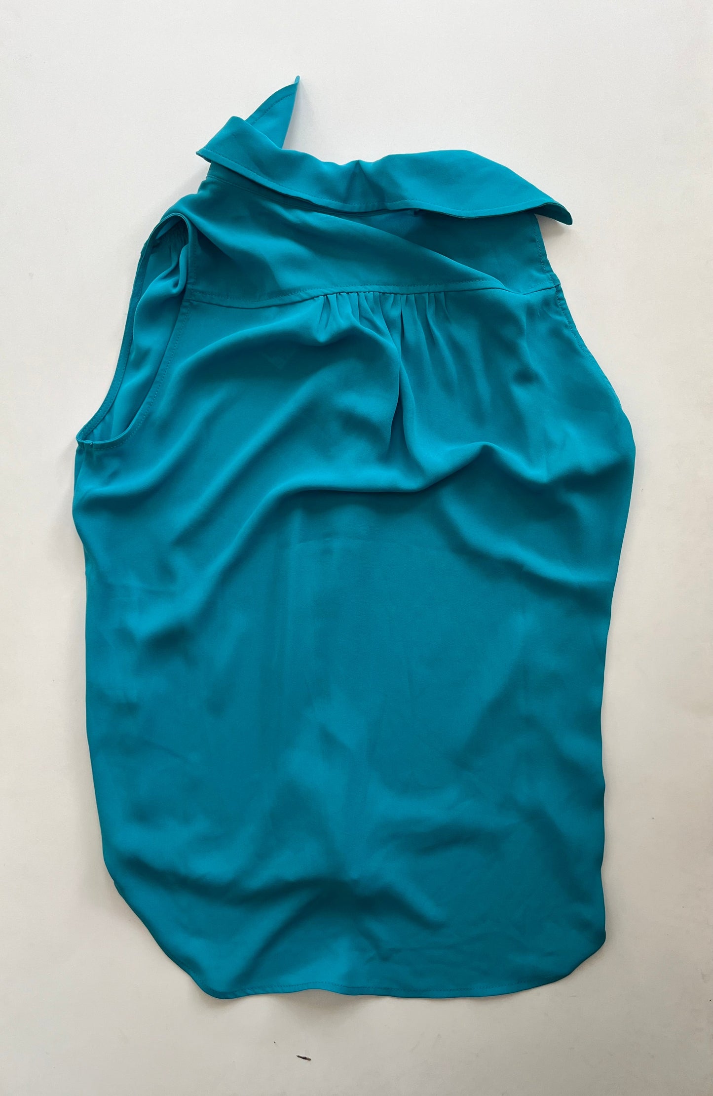 Blouse Sleeveless By New York And Co O In Turquoise, Size: S