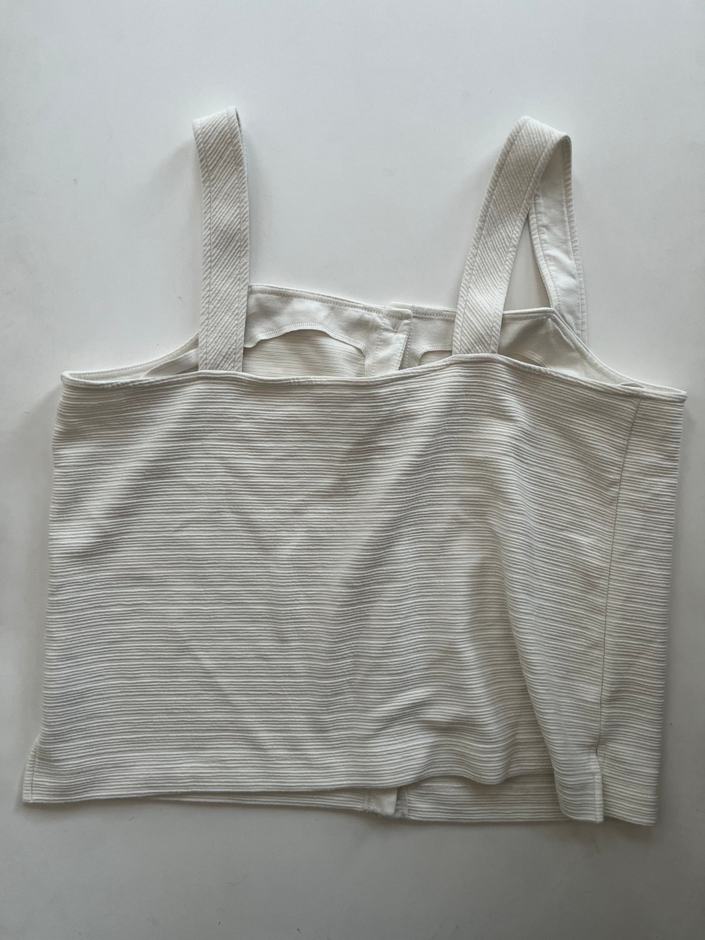 Top Sleeveless By J Crew In Cream, Size: Xl