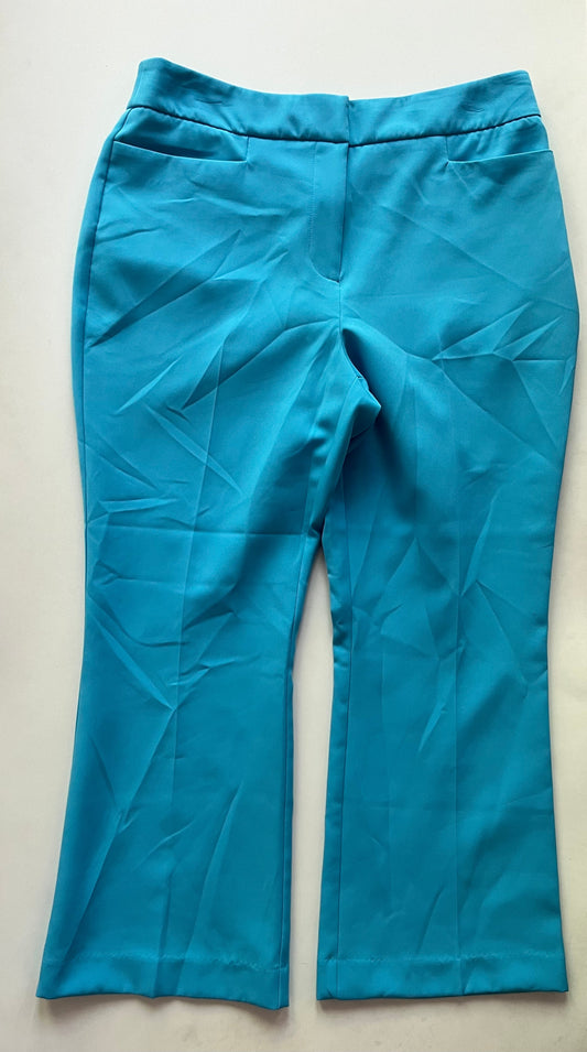 Pants Work/dress By New York And Co In Turquoise, Size: 10